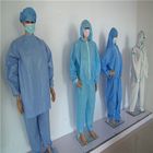 Impervious Insulation Infectious Disease Protection Isolation Coveralls With Hood supplier