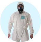 Disposable Medical White Type 5 Coverall Suit Protective Clothing Full Body supplier