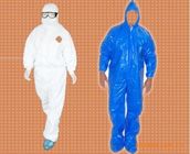 All In One Protective Biological Protective Hazmat Suit supplier