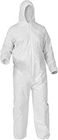 One Piece Non Woven Protective Disposable PPE Suit Elastic Wrists supplier