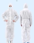 PP+PE Full Body Chemical Suit Flame Resistant Disposable Coveralls supplier