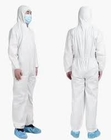Sms Polypropylene Waterproof Safety Chemical Coveralls Manufacturers supplier