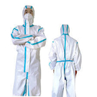 Flame Retardant Disposable Full Body Biohazard PPE Protective Suit supplier