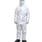 Xxl Disposable Coveralls White Safety Protective Asbestos Jumpsuit Waterproof supplier