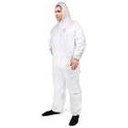 Personal Protective Plastic Polypropylene Disposable Coverall With Hood supplier