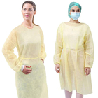 PPE Medical Disposable Long Sleeve Hospital Patient Gowns For Sale supplier