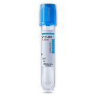 Serum Collection Plasma Separator Sodium Citrate Vial Blue Top Tube supplier