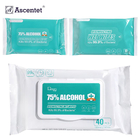 Medical EPA Alcohol Disinfecting Wipe75% Alcohol Cleaning Surface Disinfectant Wet Wipes supplier