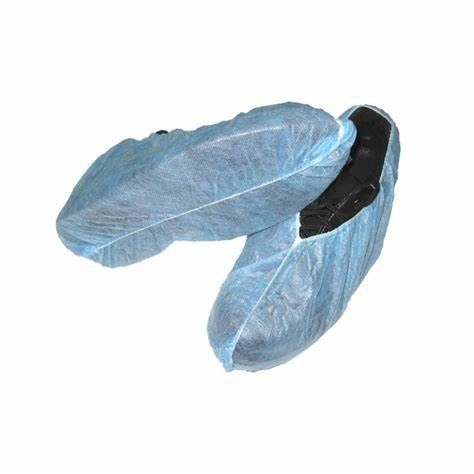 Chemical Resistant Cheap Disposable Blue Surgical Shoe Covers Medical supplier