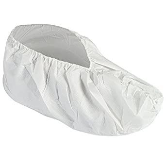 Disposable Anti Slip Shoe Covers , Cleanroom Boot Covers Chemical Resistant supplier