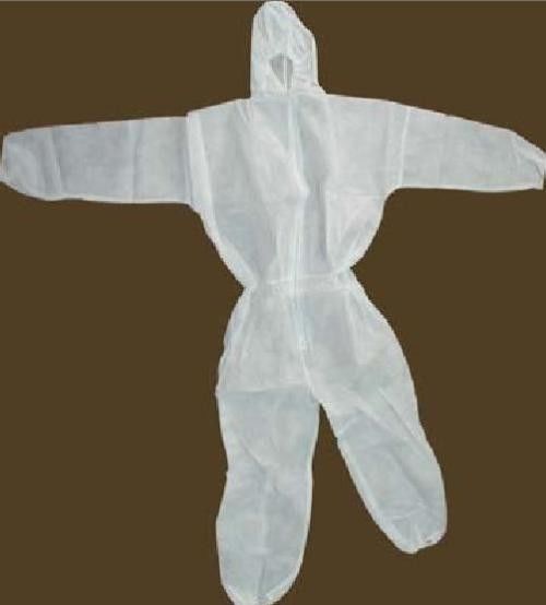White Color Plastic Hazmat Protective Full Body Suit supplier