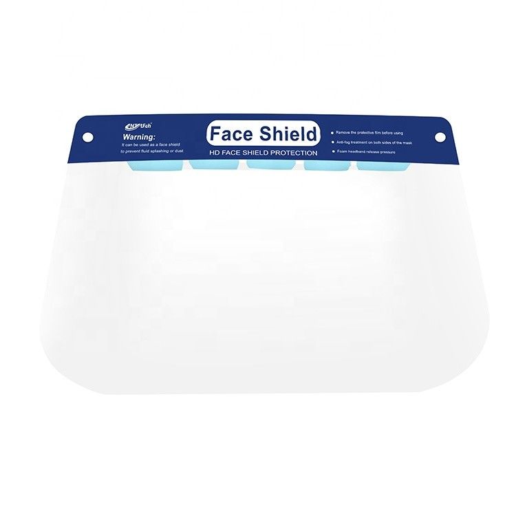 25 X 17cm Safety Works Face Shield Innovative Fabric Full Face Protection Shield Visor supplier