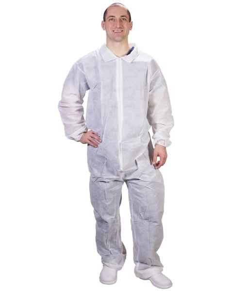 Medical Lightweight Disposable Coveralls Isolatin PPE Lab Protective Coverall supplier