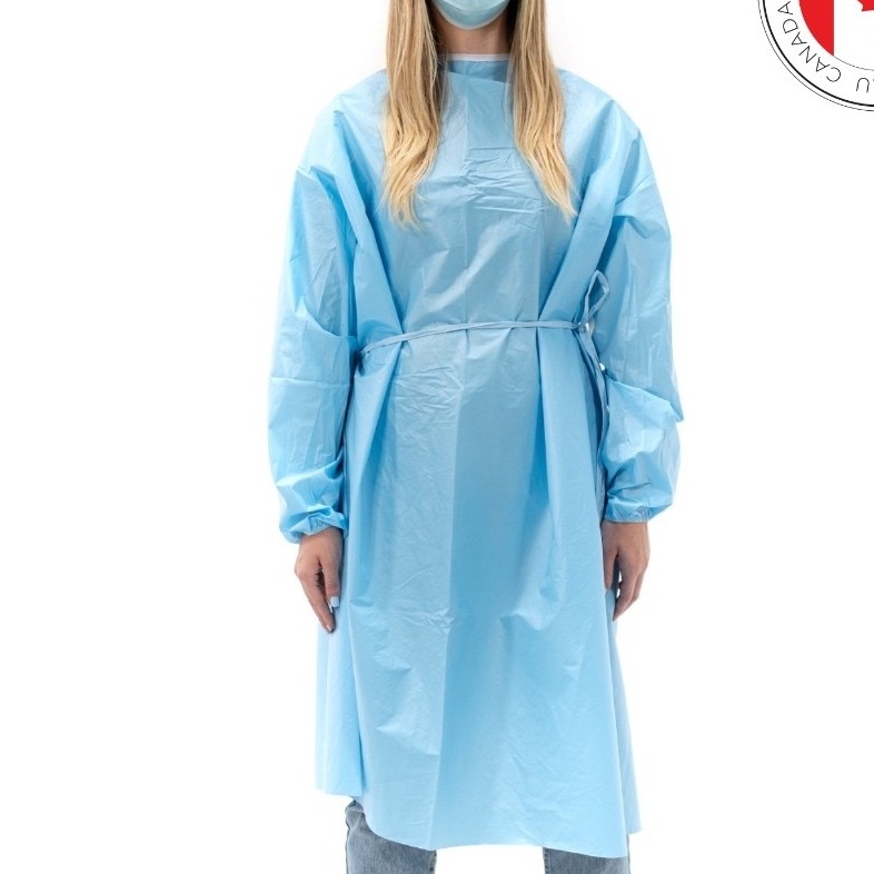 Wholesale Disposable White Ppe Patient Isolation Gowns For Hospital supplier