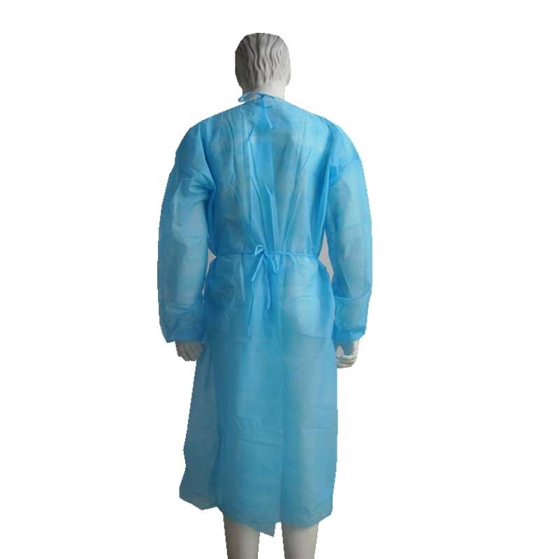 Disposable Hospital Lab PPE Gown Long Sleeve For Adults supplier