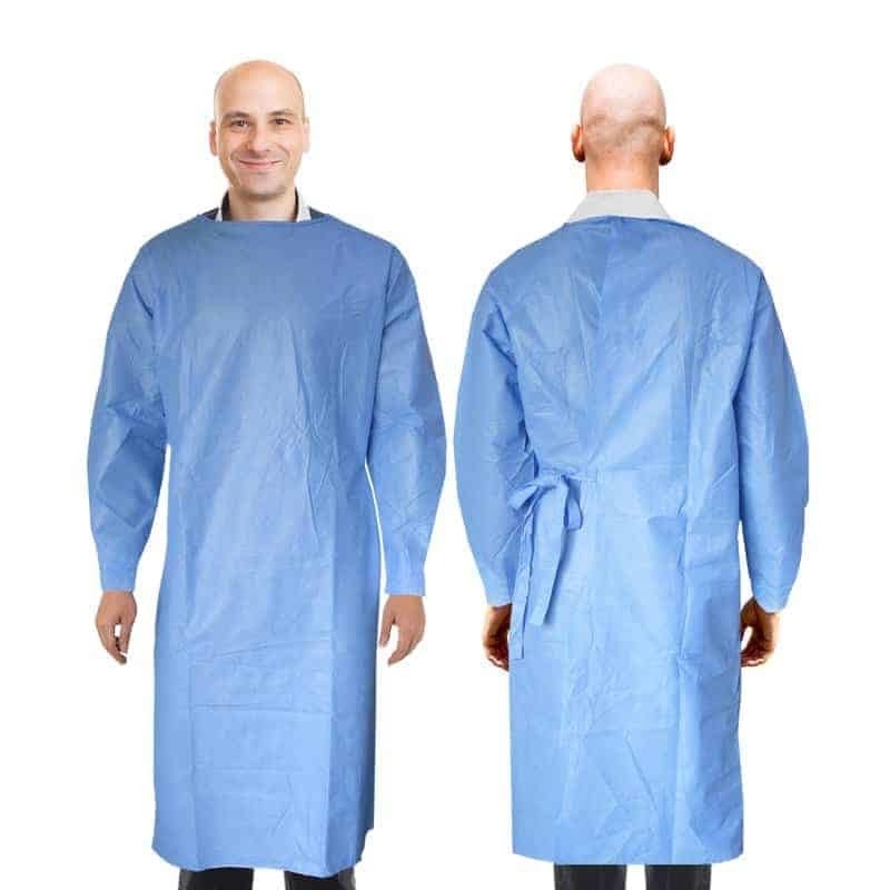 Sms Protective Hospital Isolation Barrier Gowns For Nurses supplier
