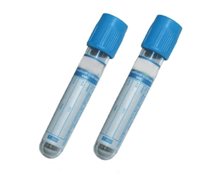 Crp Blood Vacuum Collection EDTA Coated Serum Transfer Tube Light Blue supplier