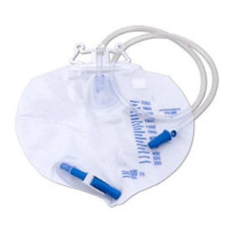 Single Use Nephrostomy Night Medical Leg Bag , Foley Catheter Night Bag supplier