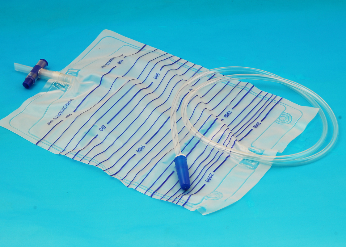 Indwelling Condom Urinary Catheter With Leg Urine Bag supplier