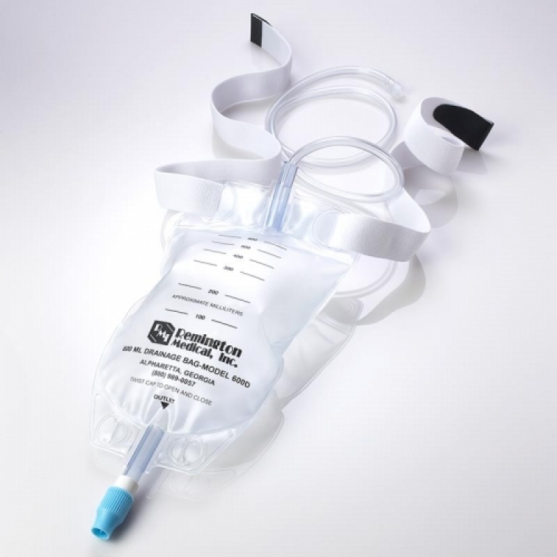 Night Enteral Disposable Catheter Bedside Drainage Bag , Uriplan Leg Bag supplier