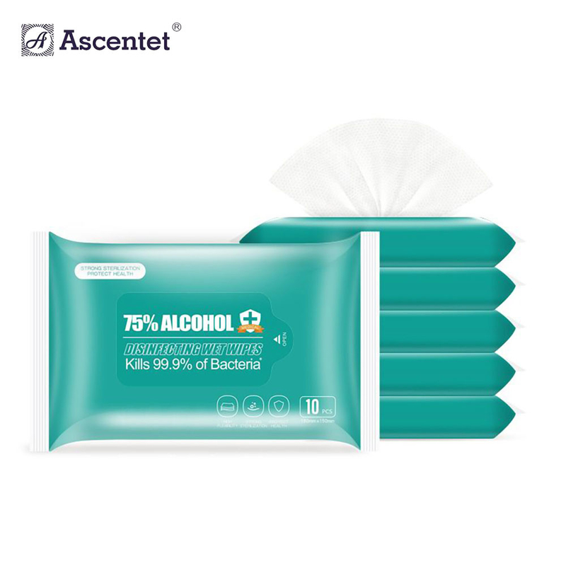 Wet Wipes Soft 75% Alcoh Fragrance Alcholol Wipes Wet Anti Bacterial supplier